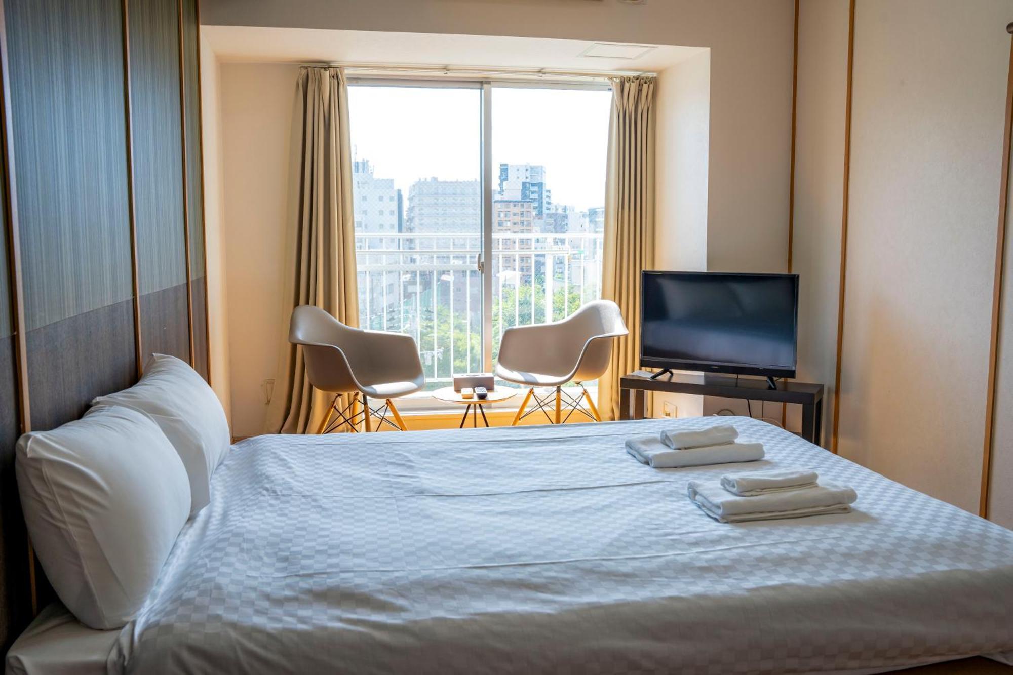 Hotel S-Presso Namba Parks Street Ōsaka Zimmer foto