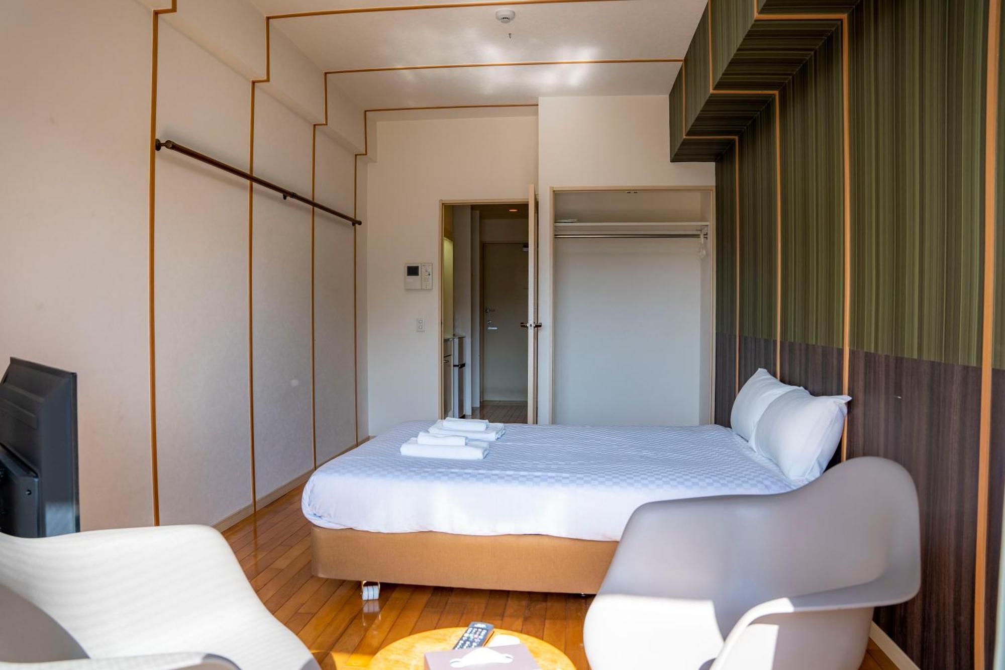 Hotel S-Presso Namba Parks Street Ōsaka Zimmer foto
